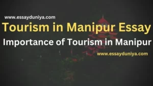 Tourism in Manipur Essay