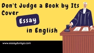 Don't Judge a Book by Its Cover Essay