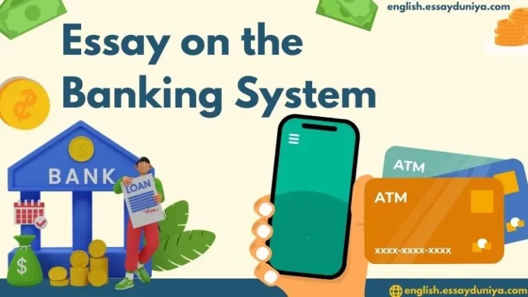 Essay on the Banking System in India